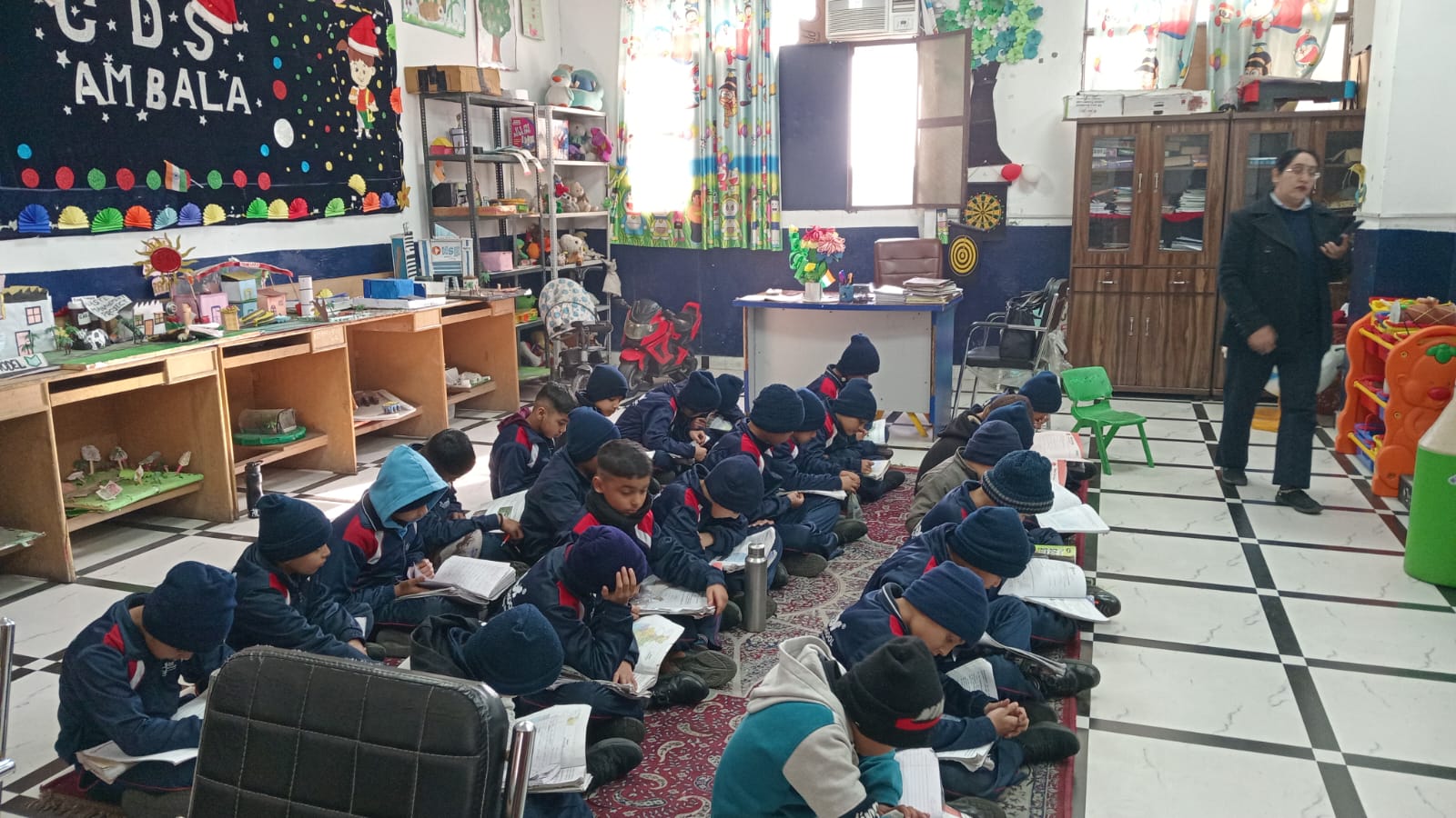 Activity Room at Career Defence School